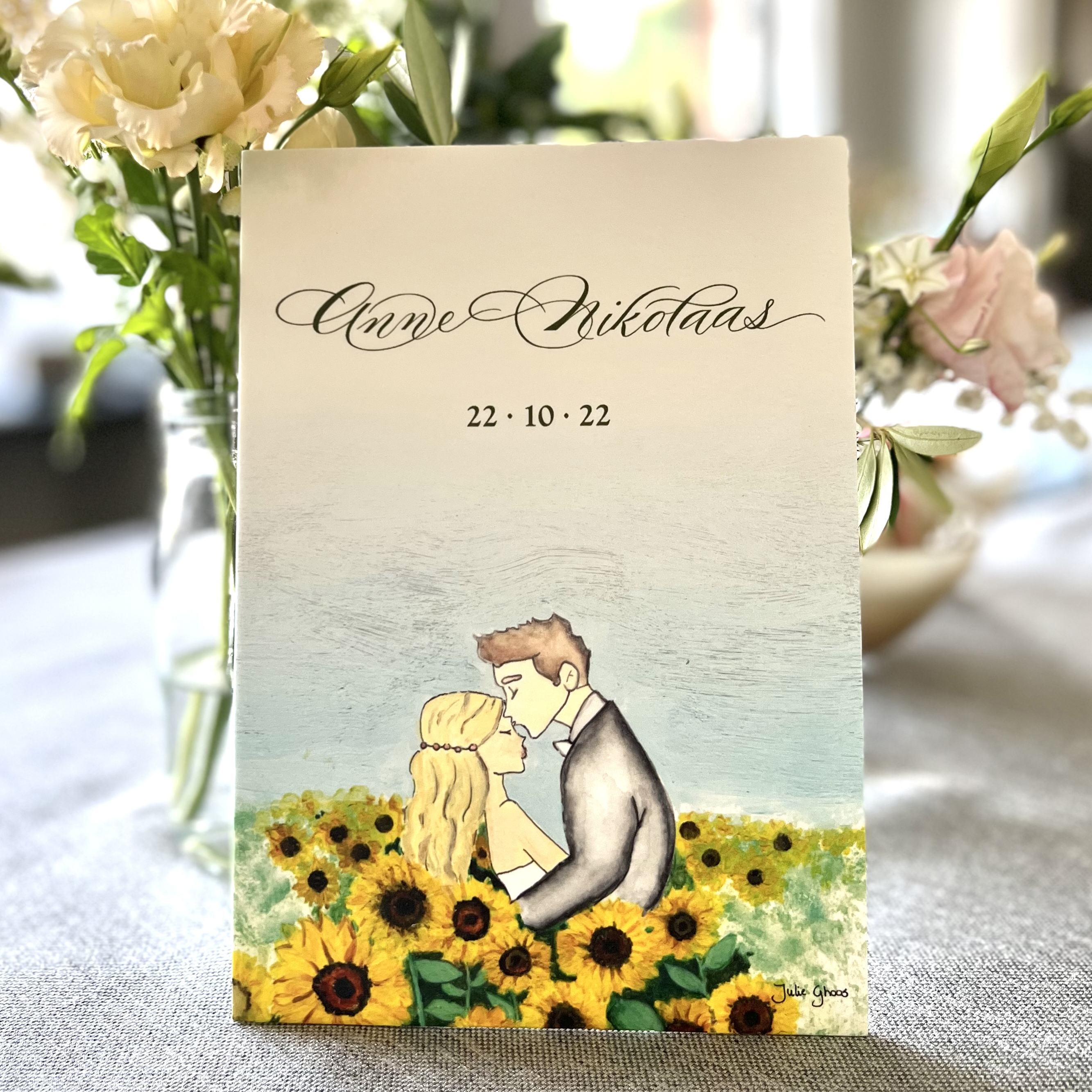 Weddingstationary – Anne & Nikolaas