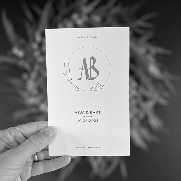 Weddingstationary – Asja & Bart