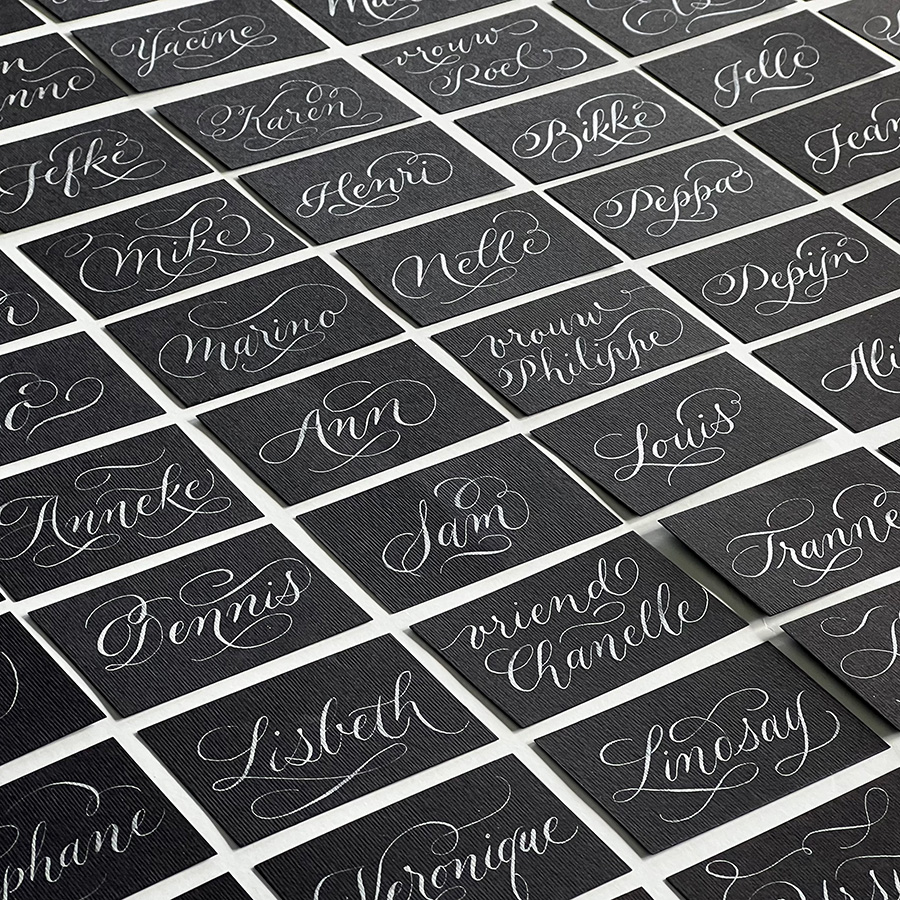 Writing – Sierlijke letters