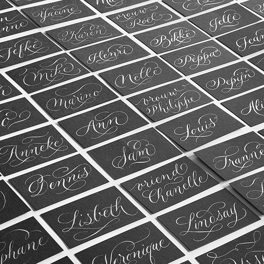 Writing – Sierlijke letters